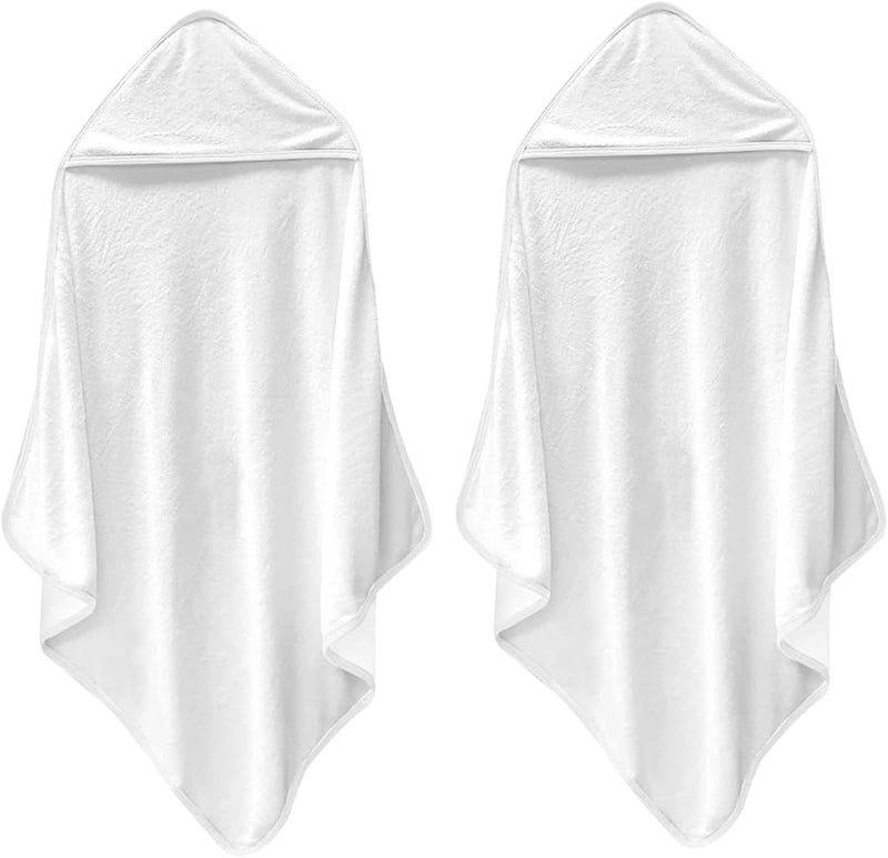 مناشف حمام مع قلنسوة 2 قطعة خفيفة الوزن عالية الجودة للجنسين للأطفال أولاد وبنات - Image 1